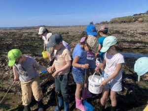 Voyage des CE1. De l’eau dans les bottes…