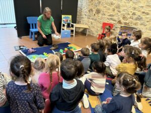 A la bibliothèque du Colombier, sur le thème des océans…