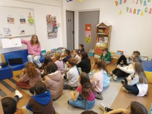 Visite à la bibliothèque pour les CM1-CM2 B