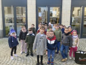 Visite du marché de Pouzauges